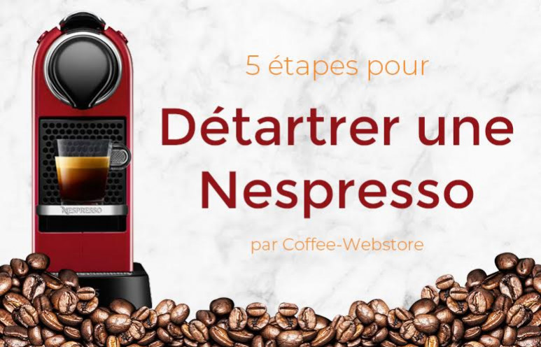 Comment détartrer une Nespresso Pixie, Essenza ou Citiz ?