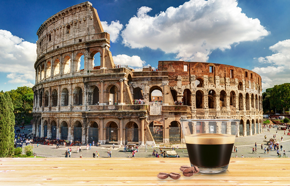 Café en Grains BLU Corsé et Crémeux un des meilleurs mélange D'Italie!